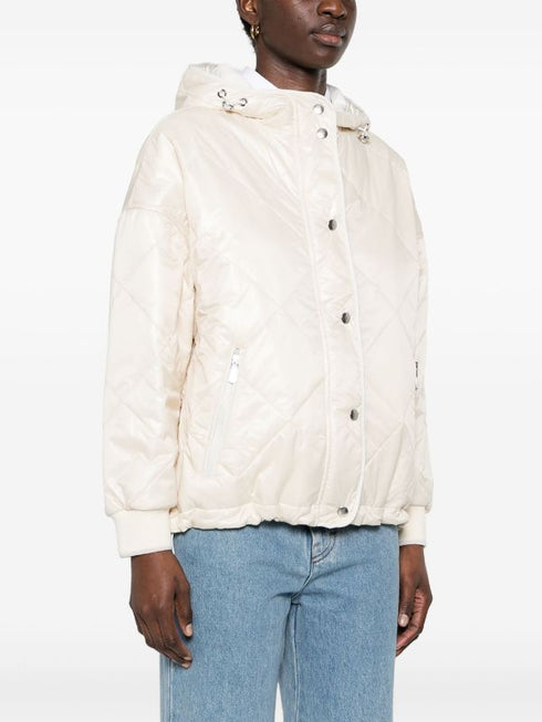 hooded padded jacket